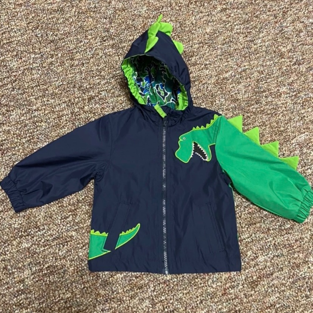 London Fog 12 month boy dinosaur jacket